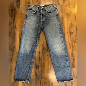 Agolde 90s mid-rise straight in imagine.